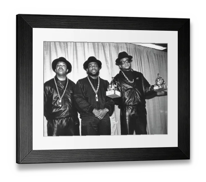 Framed Print : Photo of Run DMC