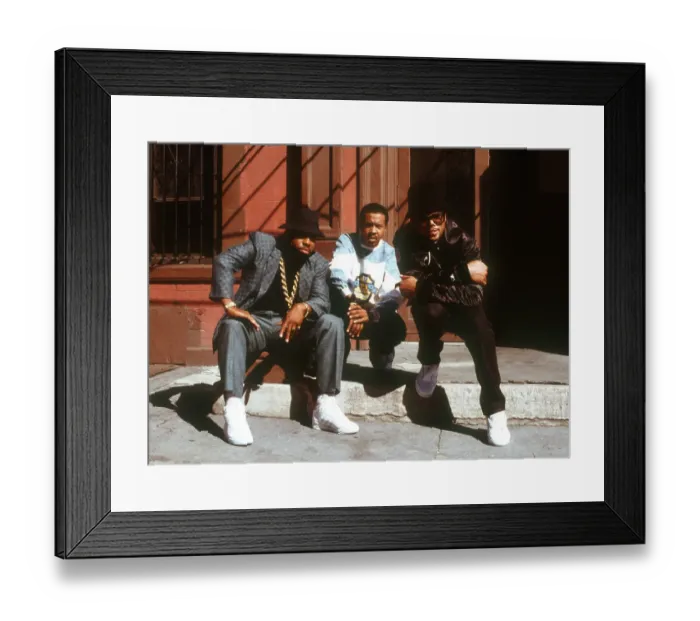 Framed Print : Photo of Run DMC