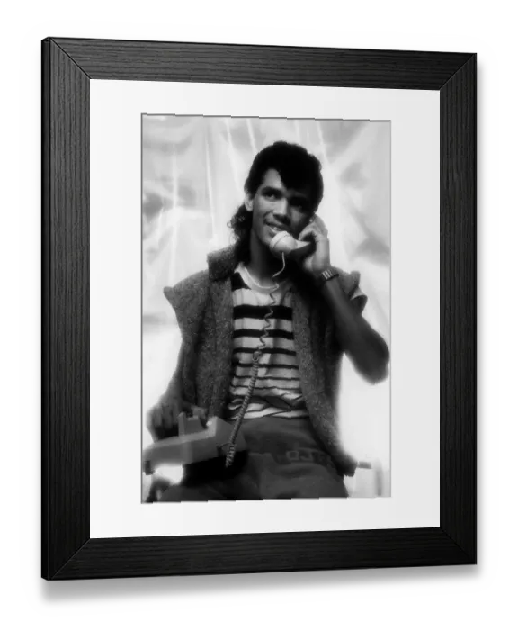 Framed Print : El DeBarge Portrait Session Framed Print : El DeBarge Portrait Session