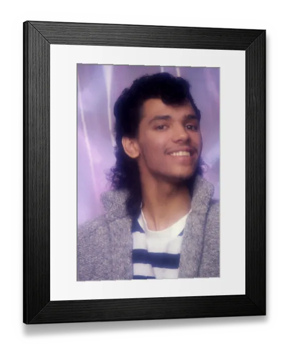 Framed Print : El DeBarge Portrait Session Framed Print : El DeBarge Portrait Session