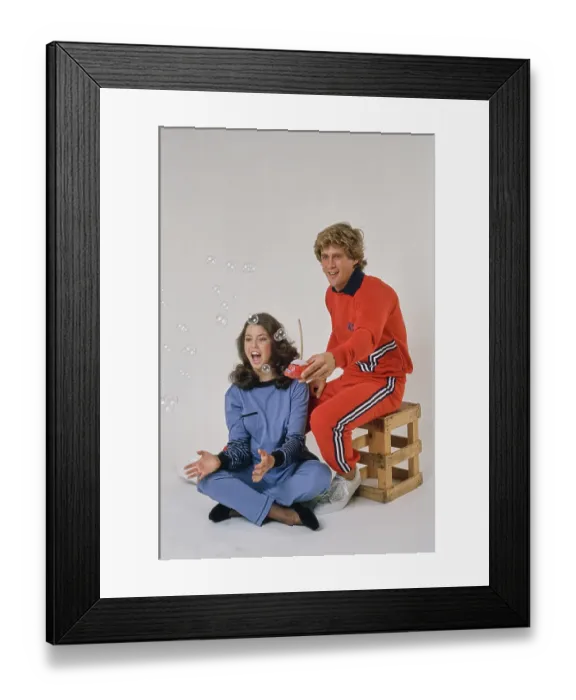 Framed Print : Eighties Leisure Fashions Framed Print : Eighties Leisure Fashions