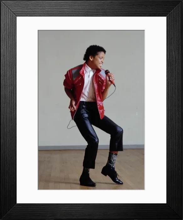 Framed Print : Teen Break Dancer Impersonates Framed Print : Teen Break Dancer Impersonates