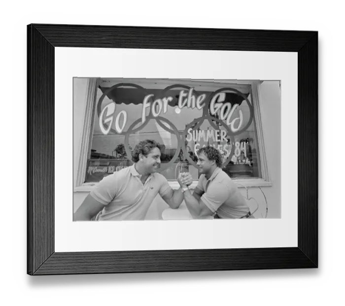 Framed Print : 1984 Summer Olympics - Weightlifting Framed Print : 1984 Summer Olympics - Weightlifting
