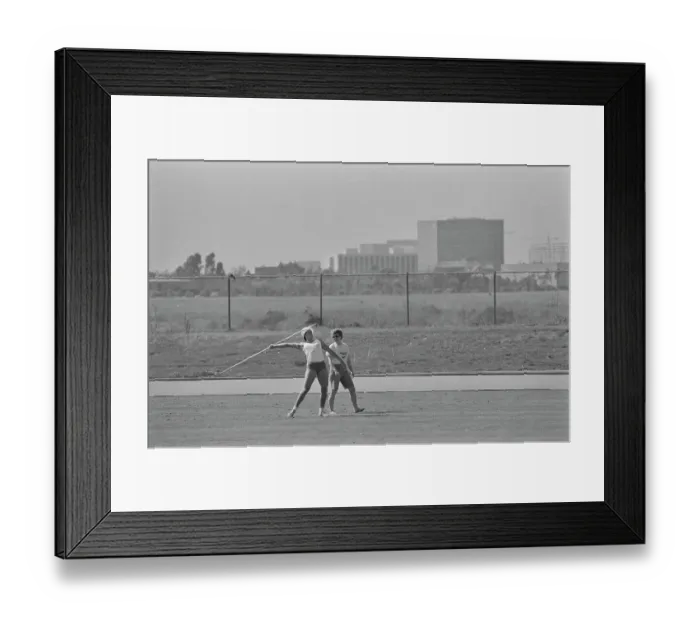 Framed Print : 1984 Summer Olympics - Javelin Framed Print : 1984 Summer Olympics - Javelin