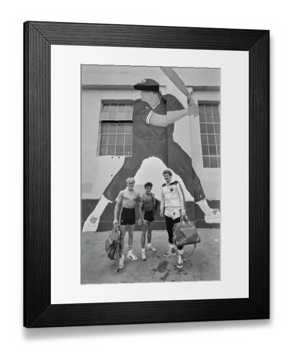 Framed Print : 1984 Summer Olympics - Boxing - West Germany Training Camp Framed Print : 1984 Summer Olympics - Boxing - West Germany Training Camp