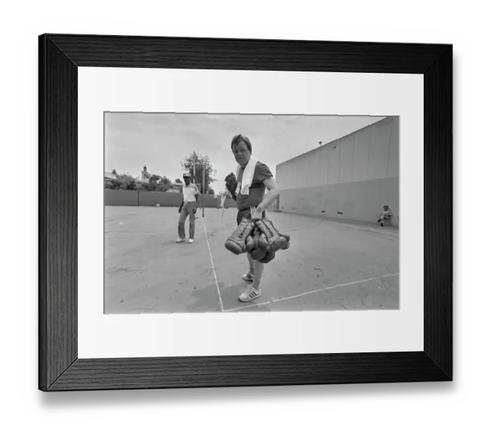Framed Print : 1984 Summer Olympics - Boxing - West Germany Training Camp Framed Print : 1984 Summer Olympics - Boxing - West Germany Training Camp
