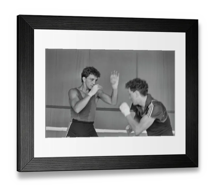 Framed Print : 1984 Summer Olympics - Boxing - West Germany Training Camp Framed Print : 1984 Summer Olympics - Boxing - West Germany Training Camp