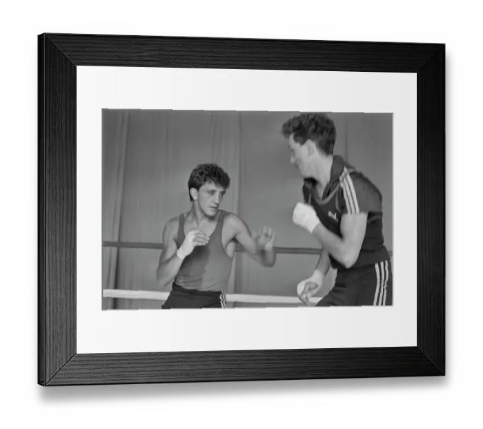 Framed Print : 1984 Summer Olympics - Boxing - West Germany Training Camp Framed Print : 1984 Summer Olympics - Boxing - West Germany Training Camp