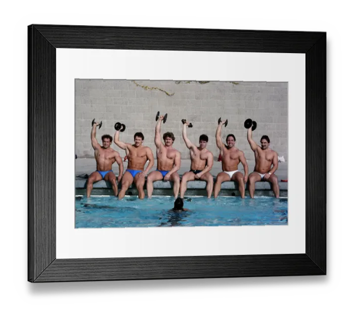 Framed Print : 1984 Summer Olympics - Men's Weightlifting Framed Print : 1984 Summer Olympics - Men's Weightlifting