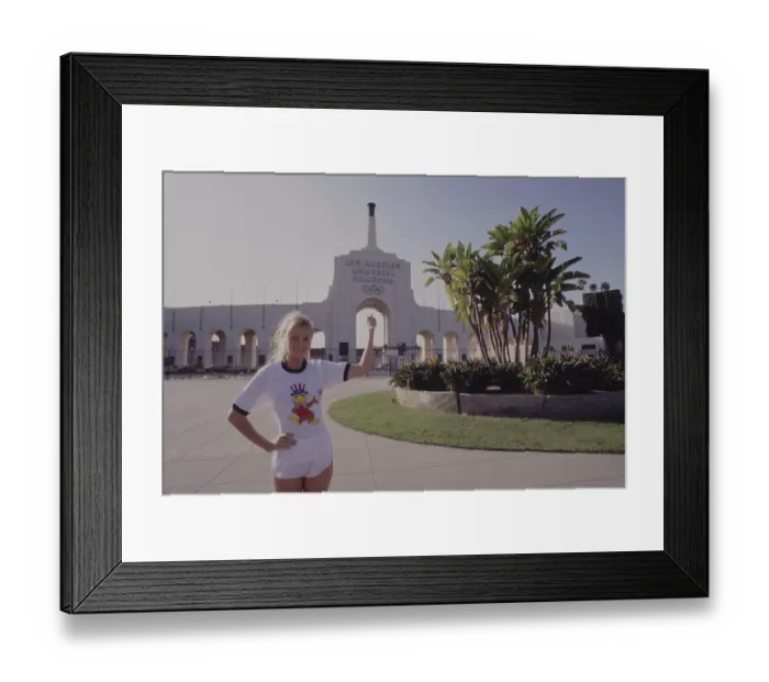 Framed Print : 1984 Summer Olympics - Los Angeles Memorial Coliseum Framed Print : 1984 Summer Olympics - Los Angeles Memorial Coliseum