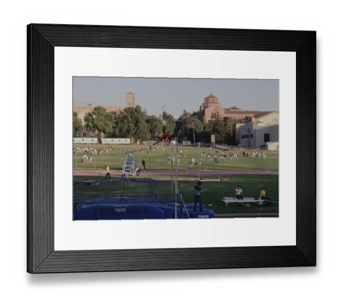 Framed Print : 1984 Summer Olympics - Athletes Village Framed Print : 1984 Summer Olympics - Athletes Village