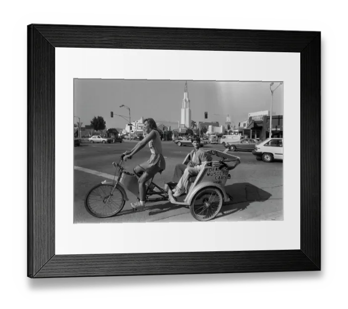Framed Print : 1984 Summer Olympics - Deke's Muscled Cabs Framed Print : 1984 Summer Olympics - Deke's Muscled Cabs