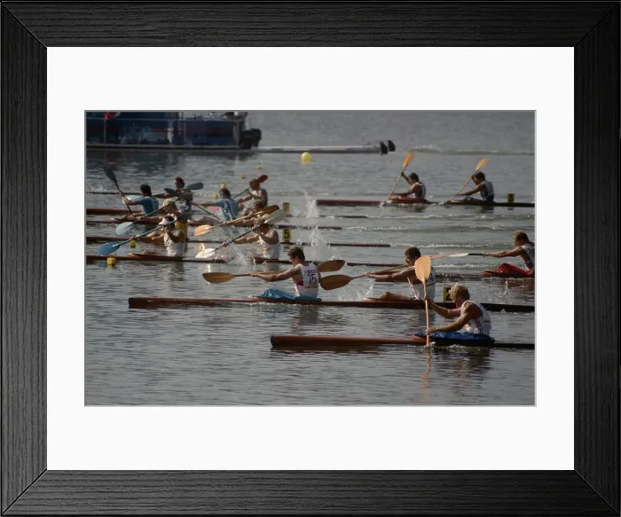 Framed Print : 1984 Summer Olympics - Rowing Framed Print : 1984 Summer Olympics - Rowing