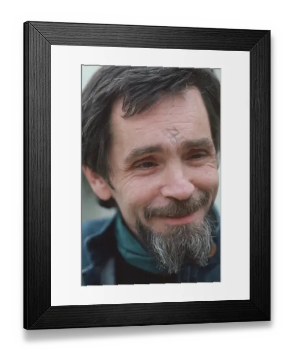 Framed Print : Manson at California Medical Facility Framed Print : Manson at California Medical Facility