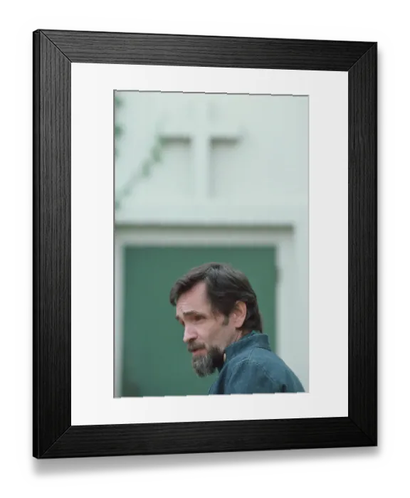 Framed Print : Manson at California Medical Facility