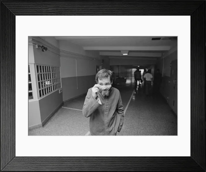 Framed Print : Manson at California Medical Facility Framed Print : Manson at California Medical Facility