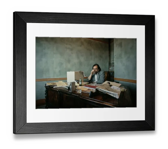Framed Print : American Zoetrope Studios Press Day Framed Print : American Zoetrope Studios Press Day