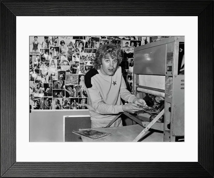 Framed Print : Allen Fawcett, American Actor & Television Host Framed Print : Allen Fawcett, American Actor & Television Host