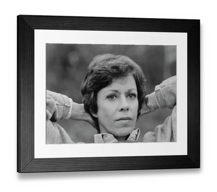 Framed Print : Carol Burnett Filming The Four Seasons Framed Print : Carol Burnett Filming The Four Seasons