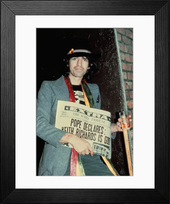 Framed Print : Keith Richards Framed Print : Keith Richards