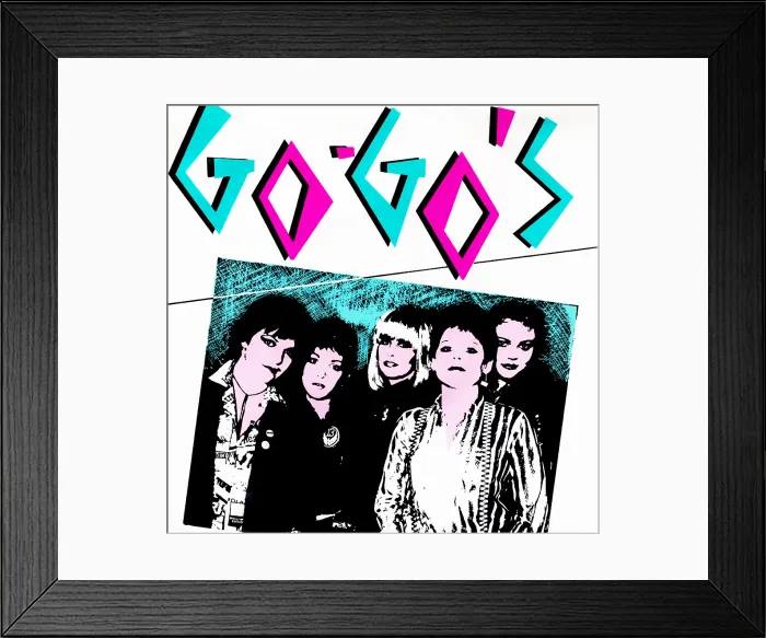 Framed Print : The Go-Go's Framed Print : The Go-Go's