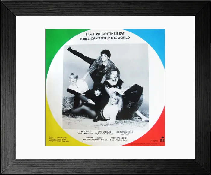 Framed Print : The Go-Go's Framed Print : The Go-Go's