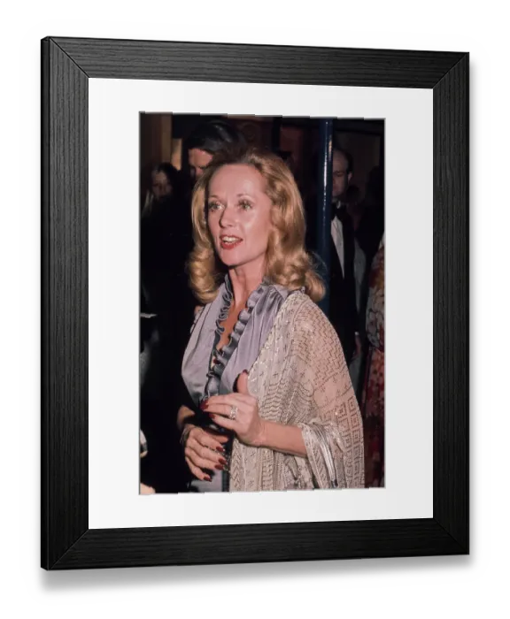 Framed Print : Tippi Hedren, American Actress Framed Print : Tippi Hedren, American Actress