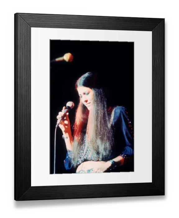 Framed Print : Rita Coolidge Performing Framed Print : Rita Coolidge Performing