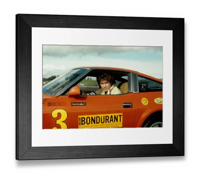 Framed Print : David Hasselhoff Portrait Framed Print : David Hasselhoff Portrait
