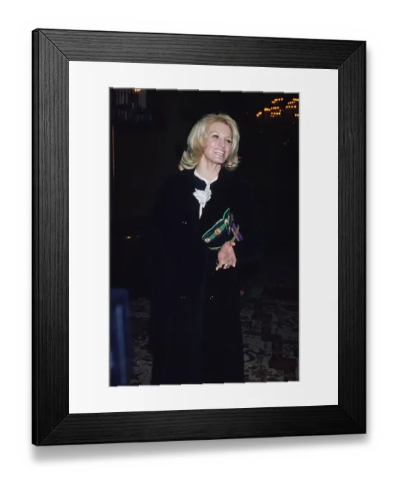 Framed Print : Angie Dickinson Attends 35th Annual Golden Globe Awards Framed Print : Angie Dickinson Attends 35th Annual Golden Globe Awards