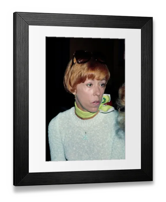 Framed Print : Carol Burnett, American Comedian, Actress & Singer Framed Print : Carol Burnett, American Comedian, Actress & Singer