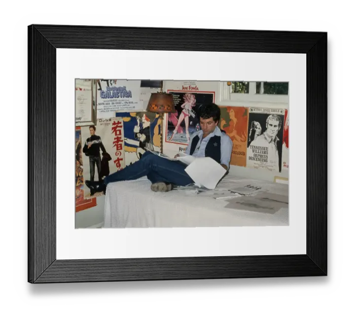 Framed Print : At Home With Jean-Pierre Dorléac Framed Print : At Home With Jean-Pierre Dorléac
