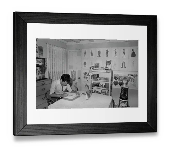 Framed Print : At Home With Jean-Pierre Dorléac Framed Print : At Home With Jean-Pierre Dorléac