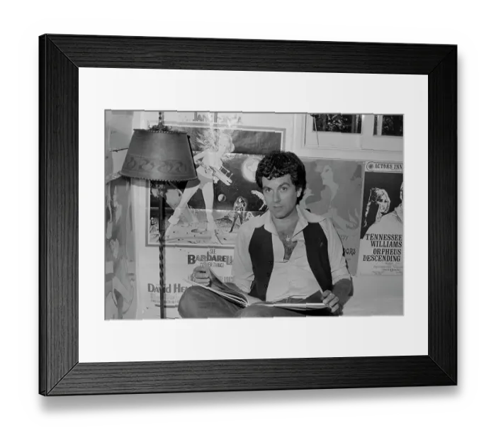 Framed Print : At Home With Jean-Pierre Dorléac Framed Print : At Home With Jean-Pierre Dorléac