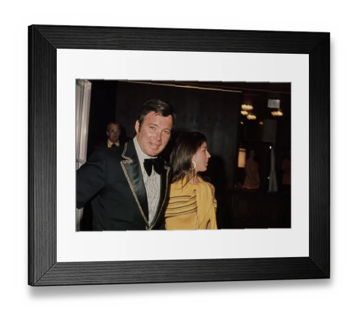 Framed Print : William Shatner, Canadian Actor