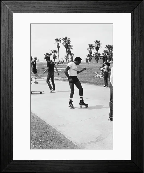 Framed Print : The Venice Beach Skate Scene Framed Print : The Venice Beach Skate Scene