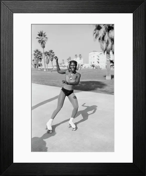 Framed Print : The Venice Beach Skate Scene Framed Print : The Venice Beach Skate Scene
