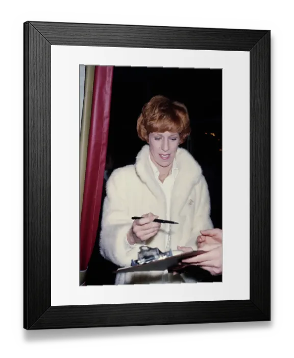 Framed Print : Carol Burnett, American Comedian, Actress & Singer