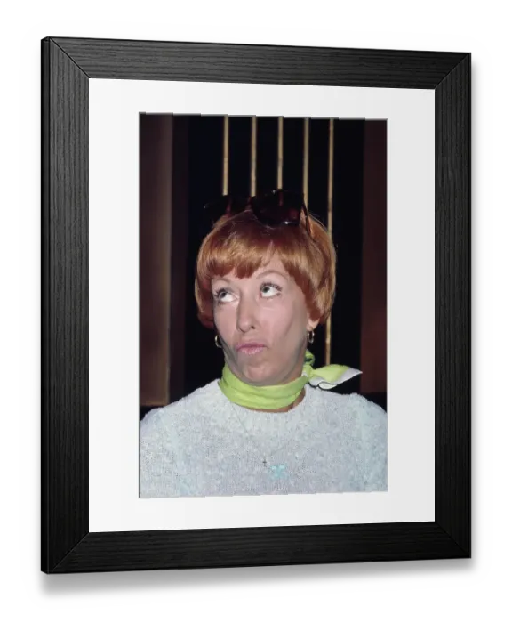 Framed Print : Carol Burnett, American Comedian, Actress & Singer Framed Print : Carol Burnett, American Comedian, Actress & Singer