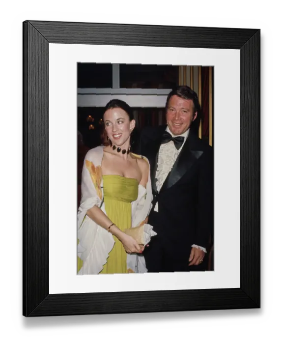 Framed Print : William Shatner & Marcy Lafferty Framed Print : William Shatner & Marcy Lafferty