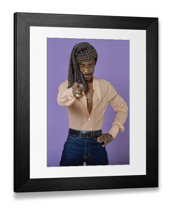 Framed Print : Glynn Turman, American Actor Framed Print : Glynn Turman, American Actor