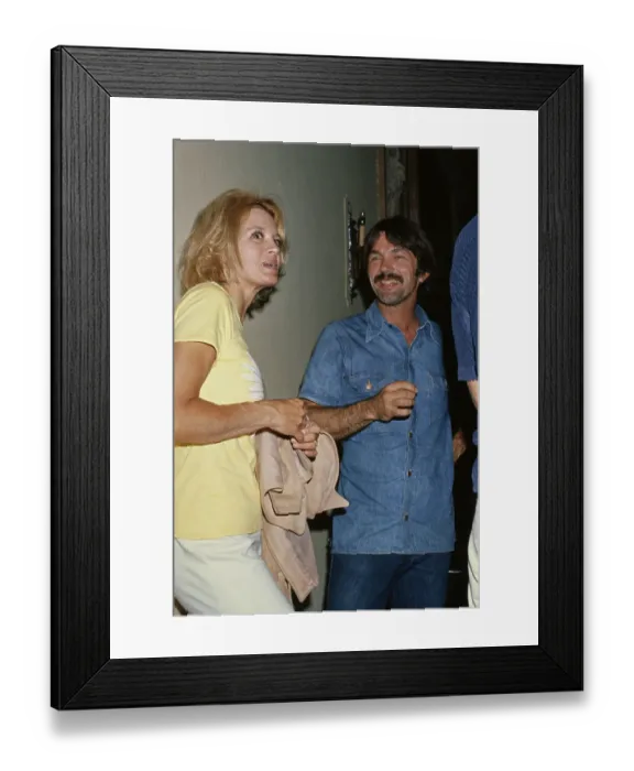 Framed Print : Angie Dickinson And Tom Skerritt Framed Print : Angie Dickinson And Tom Skerritt