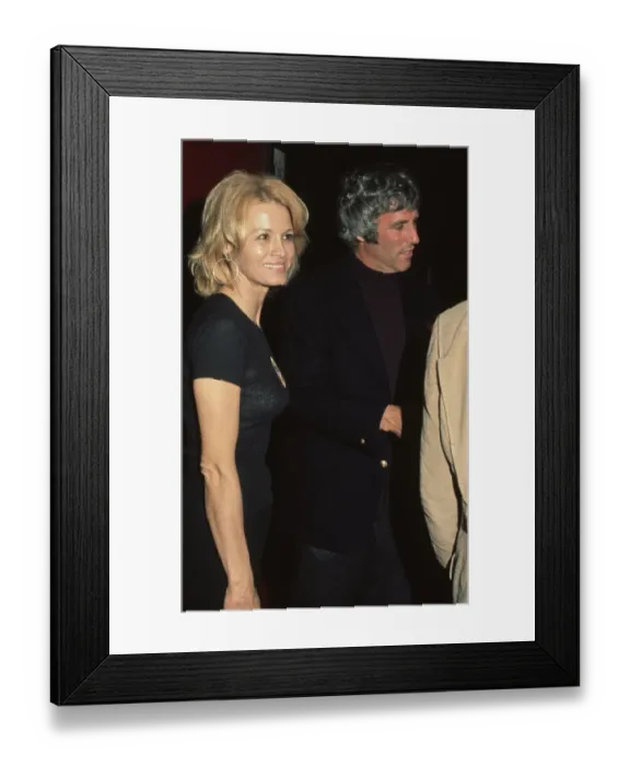 Framed Print : Angie Dickinson And Burt Bacharach
