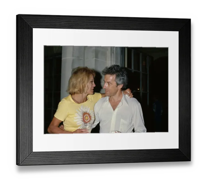 Framed Print : Angie Dickinson And John Cassavetes Framed Print : Angie Dickinson And John Cassavetes