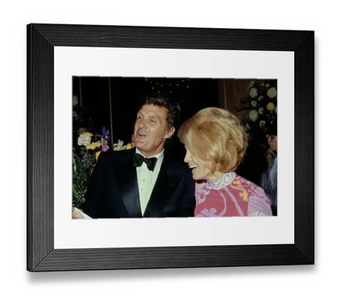 Framed Print : Angie Dickinson And Robert Stack Framed Print : Angie Dickinson And Robert Stack