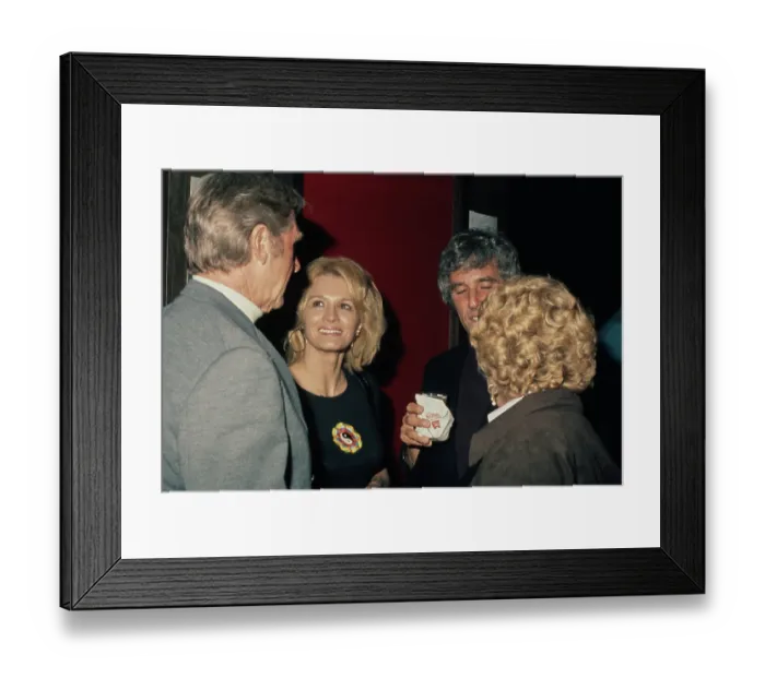 Framed Print : Angie Dickinson And Burt Bacharach Framed Print : Angie Dickinson And Burt Bacharach