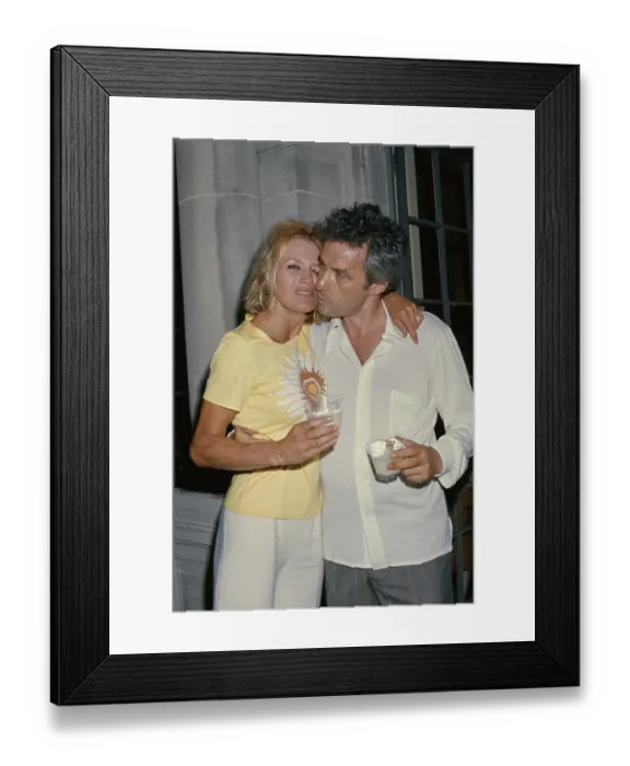 Framed Print : Angie Dickinson And John Cassavetes Framed Print : Angie Dickinson And John Cassavetes