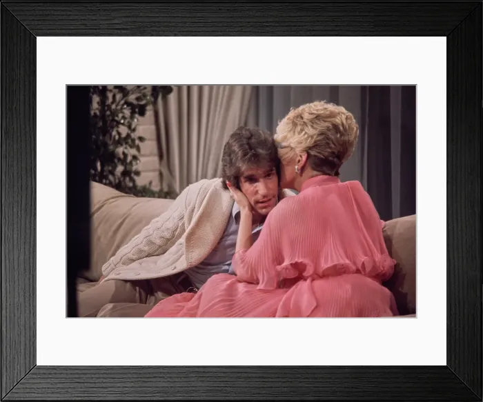 Framed Print : Henry Winkler & Rona Barrett Framed Print : Henry Winkler & Rona Barrett