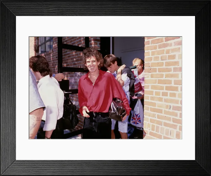 Framed Print : Keith Richards