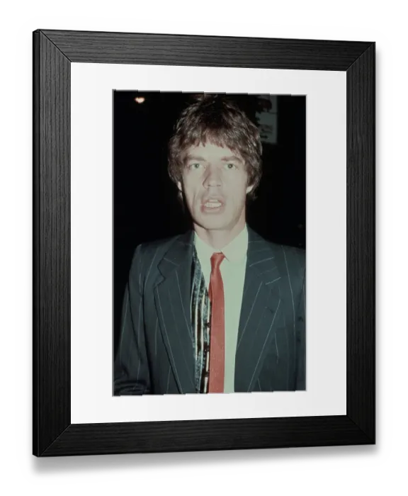 Framed Print : Mick Jagger